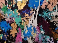 Kunstwerk maya wildevuur (1944-2023), bladeren - afbeelding 5 van  9