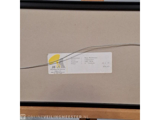 Kunstwerk maya wildevuur (1944-2023), compositie - afbeelding 8 van  8