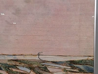 Kunstwerk maya wildevuur (1944-2023), het begin van het stierengevect - in bayonne, frankrijk, 1988 - afbeelding 6 van  11