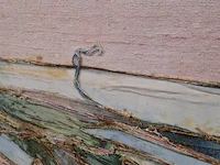 Kunstwerk maya wildevuur (1944-2023), het begin van het stierengevect - in bayonne, frankrijk, 1988 - afbeelding 7 van  11