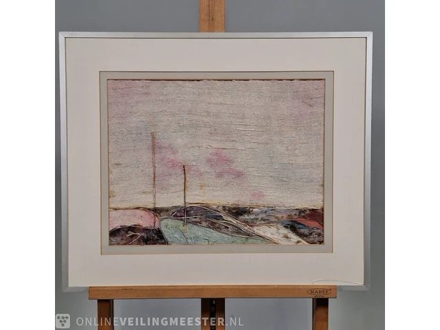 Kunstwerk maya wildevuur (1944-2023), zijde collage - compositie - afbeelding 3 van  10