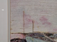 Kunstwerk maya wildevuur (1944-2023), zijde collage - compositie - afbeelding 5 van  10