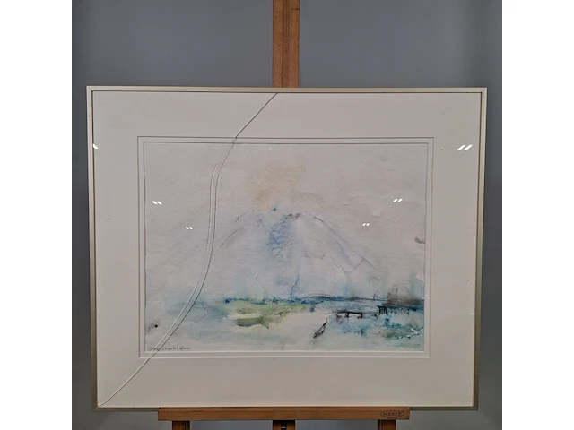 Kunstwerk, maya wildevuur, bjorred, 1991 - afbeelding 1 van  9