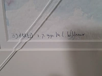 Kunstwerk, maya wildevuur, bjorred, 1991 - afbeelding 5 van  9