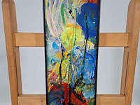 Kunstwerk, maya wildevuur, compositie - afbeelding 1 van  8