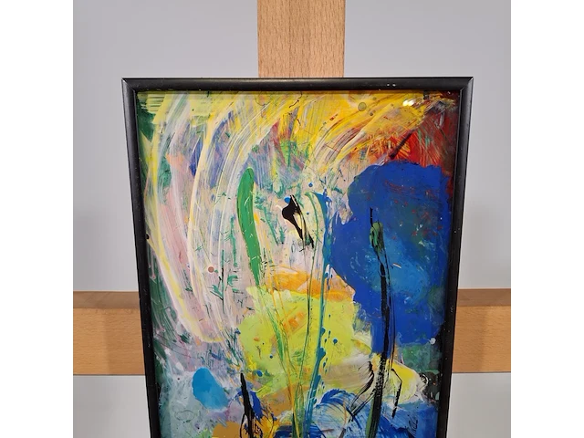 Kunstwerk, maya wildevuur, compositie - afbeelding 2 van  8