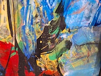 Kunstwerk, maya wildevuur, compositie - afbeelding 4 van  8