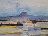 Kunstwerk, maya wildevuur, ringseler provecircel, 1991 - afbeelding 2 van  8