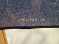 Kunstwerk, maya wildevuur, 't heelal, 1989 - afbeelding 5 van  8
