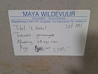 Kunstwerk, maya wildevuur, 't heelal, 1989 - afbeelding 8 van  8