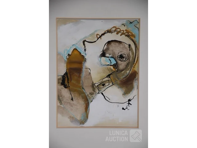 Kunstwerk mixed media - afbeelding 2 van  3