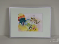 Kunstwerk mixed media - afbeelding 1 van  4