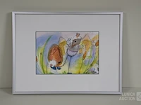 Kunstwerk mixed media - afbeelding 1 van  3