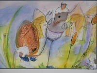Kunstwerk mixed media - afbeelding 2 van  3