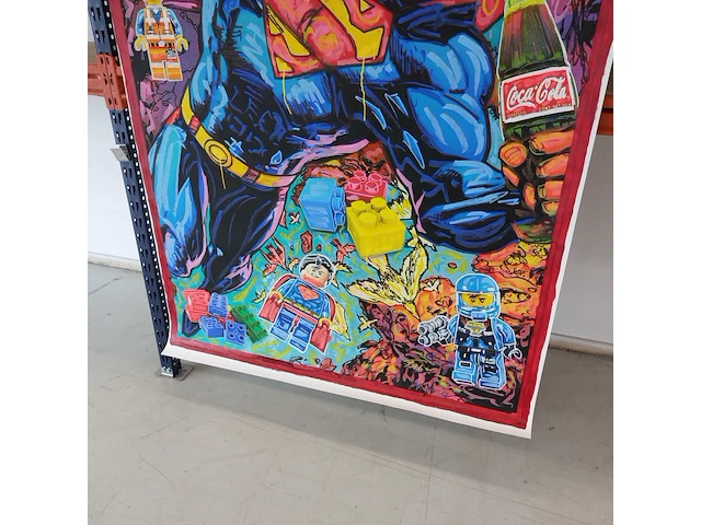 Kunstwerk op doek gesigneerd " joaquim falco " - afbeelding 3 van  6