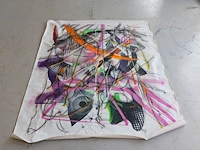 Kunstwerk op doek gesigneerd " parscha mirghawameddin " - afbeelding 3 van  7