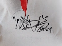 Kunstwerk op doek gesigneerd " parscha mirghawameddin " - afbeelding 5 van  7