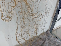 Kunstwerk op glas " wild horse " jonathan antony barber - afbeelding 4 van  6