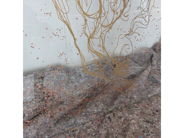 Kunstwerk op glas " wild horse " jonathan antony barber - afbeelding 5 van  6