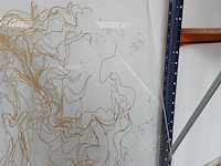 Kunstwerk op glas " wild horse " jonathan antony barber - afbeelding 6 van  6