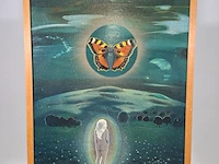 Kunstwerk, pieter dirk torensma, vreemd landschap, 1975 - afbeelding 1 van  7