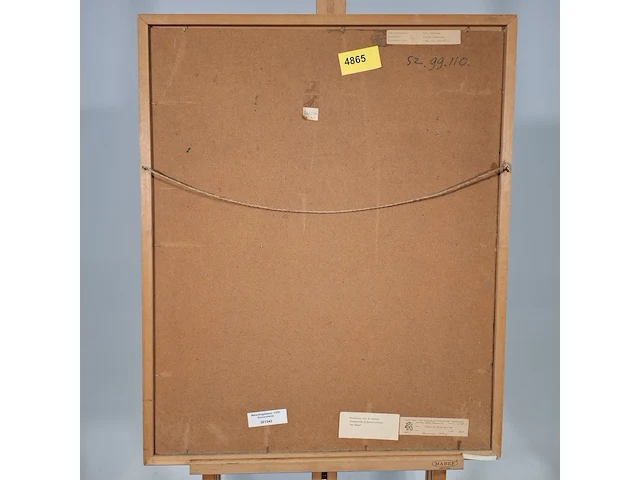 Kunstwerk, pieter dirk torensma, vreemd landschap, 1975 - afbeelding 6 van  7