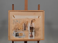 Kunstwerk, theo kley, het spel der wijzen, 1966 - afbeelding 1 van  10