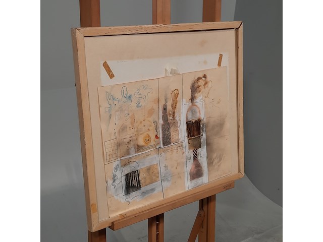 Kunstwerk, theo kley, het spel der wijzen, 1966 - afbeelding 3 van  10