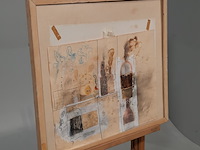 Kunstwerk, theo kley, het spel der wijzen, 1966 - afbeelding 3 van  10