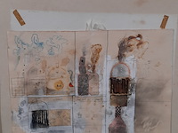 Kunstwerk, theo kley, het spel der wijzen, 1966 - afbeelding 5 van  10