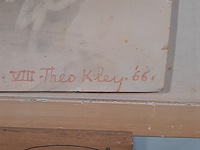 Kunstwerk, theo kley, het spel der wijzen, 1966 - afbeelding 8 van  10