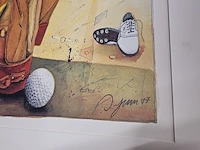 Kunstwerk van kunstenaar dieter portugall - ''golf playing stories'' - afbeelding 7 van  8