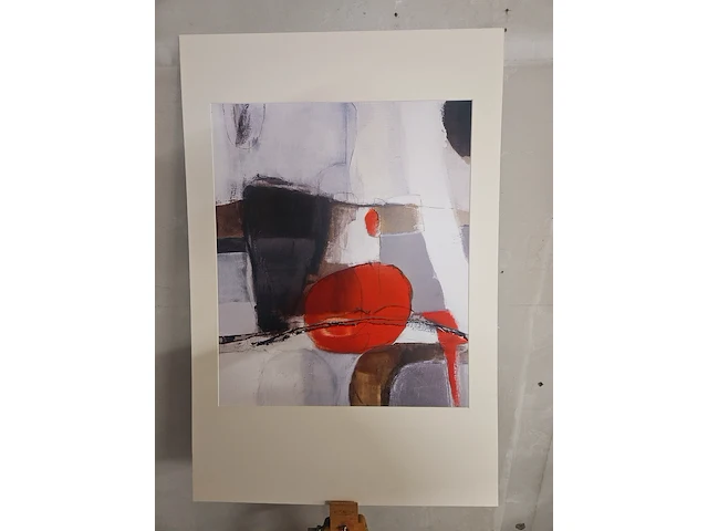 Kunstwerk van kunstenaar mechtild runde-witjes - ''weitsicht i'' - afbeelding 1 van  4