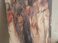 Kunstwerk van kunstenares karin haslinger - ''begegnung iii 1993'' - afbeelding 2 van  4