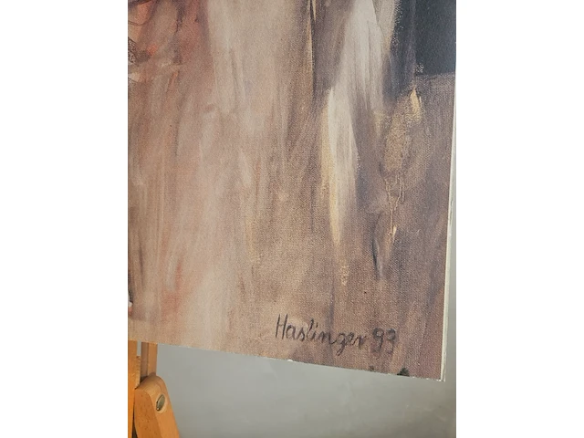 Kunstwerk van kunstenares karin haslinger - ''begegnung iii 1993'' - afbeelding 4 van  4