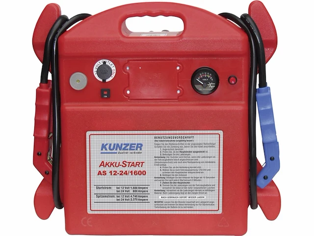 Kunzer - starthulp accu-start as 12-24/1600 - afbeelding 1 van  6