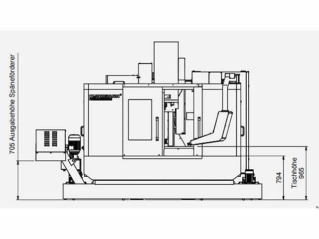 Kunzmann ba 1000 vmc with itnc530 - afbeelding 10 van  26