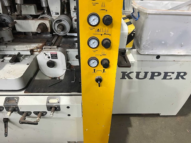 Kuper - swt 23 xl-5 - vierzijdige profileer- en schaafmachine - 2009 - afbeelding 11 van  19