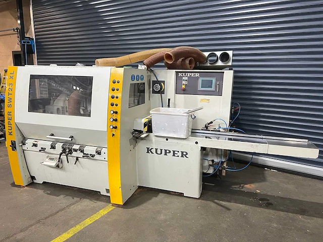 Kuper - swt 23 xl-5 - vierzijdige profileer- en schaafmachine - 2009 - afbeelding 1 van  19