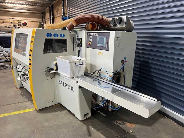 Kuper - swt 23 xl-5 - vierzijdige profileer- en schaafmachine - 2009 - afbeelding 13 van  19