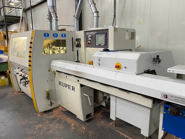 Kuper - swt 23 xl-5r - vierzijdige profileer- en schaafmachine - 2008 - afbeelding 11 van  17