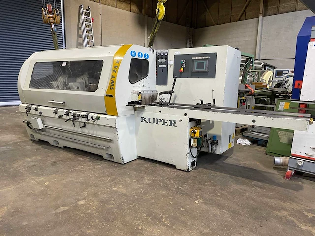 Kuper - swt 23 xl-6 - vierzijdige profileer- en schaafmachine - 2006 - afbeelding 2 van  23