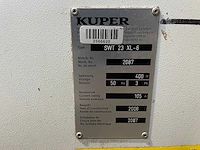 Kuper - swt 23 xl-6 - vierzijdige profileer- en schaafmachine - 2006 - afbeelding 11 van  23