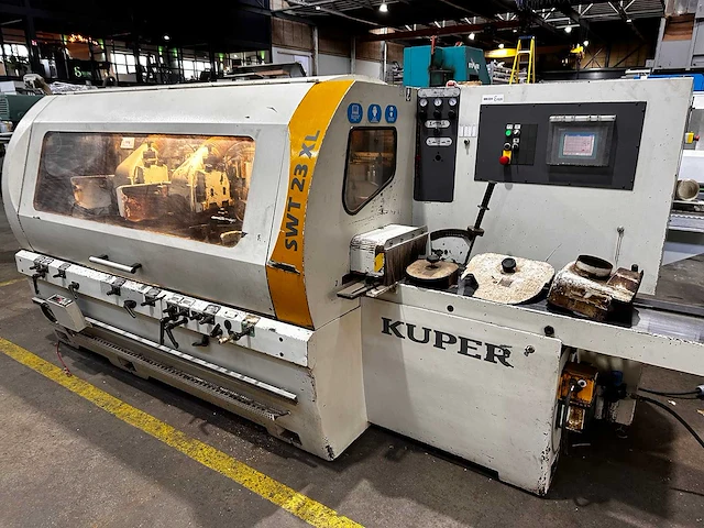 Kuper - swt 23 xl-6 - vierzijdige profileer- en schaafmachine - 2006 - afbeelding 1 van  23