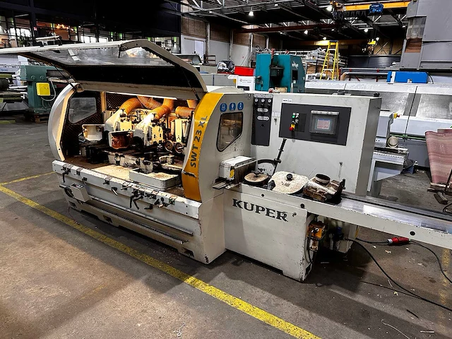 Kuper - swt 23 xl-6 - vierzijdige profileer- en schaafmachine - 2006 - afbeelding 12 van  23