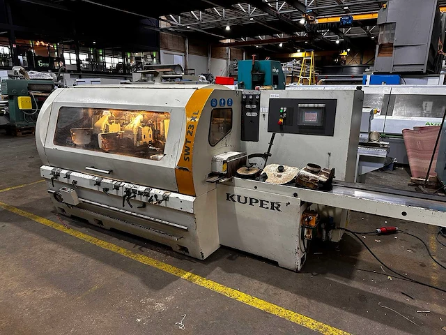 Kuper - swt 23 xl-6 - vierzijdige profileer- en schaafmachine - 2006 - afbeelding 21 van  23