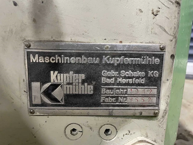 Küpfermuhle - 1972 - doin-vuin 605 - vierzijdige profileer- en schaafmachine - afbeelding 19 van  21