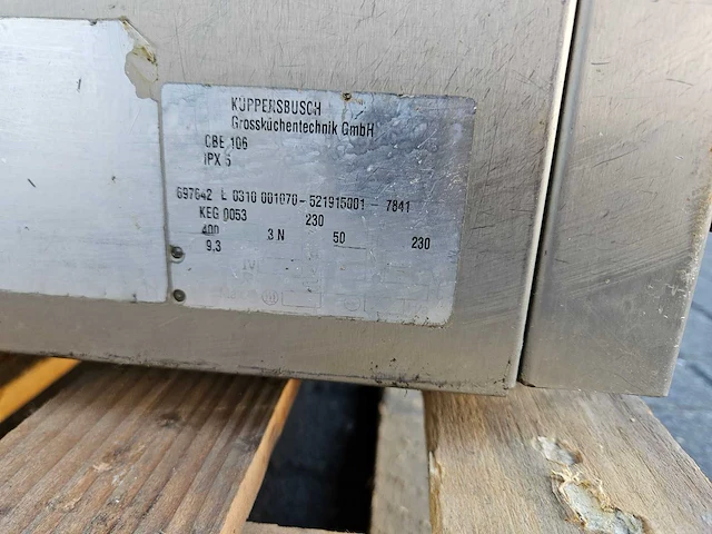 Küpperbusch - cbe106 - combisteamer - afbeelding 5 van  5
