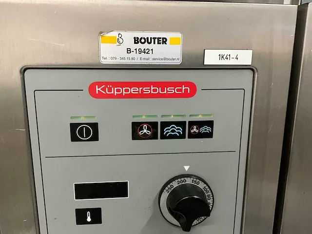 Kupperbusch 1k41-4 combisteamer - afbeelding 2 van  4