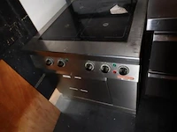 Kupperbusch inductie kookplaat op rvs onderstel - 80x85x75cm